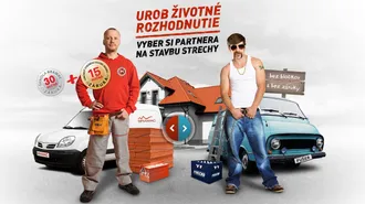 Šikmé strechy Bramac