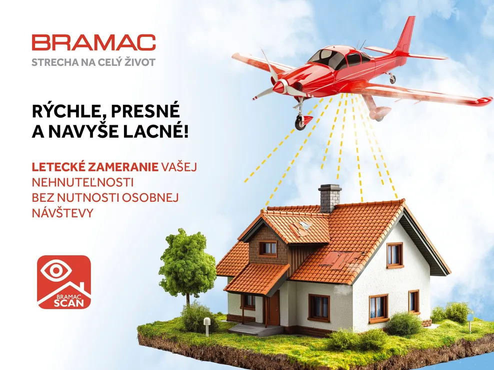 Letecké zameranie striech