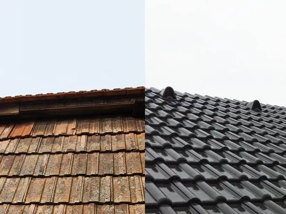 Vizuál - stará a nová strecha