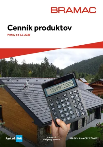 Cenník a iné prospekty