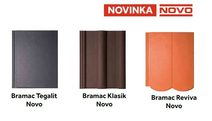 Vizuál 3 škridiel Novo